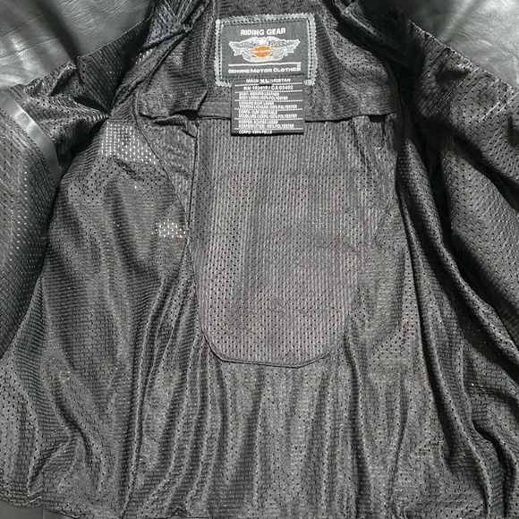 Harley-Davidson 100% Leather Miss Enthusiast H-D Triple Vent Racing-style Jacket - Picture 9 of 9